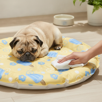 Pet Cooling Mat Summer Dog Cat Bed Round/Rectangular Ice Pad for Small Medium Dogs and Cats