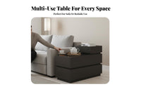C-Shaped Sofa Table Space-Saving Household Furniture Multi-Functional
