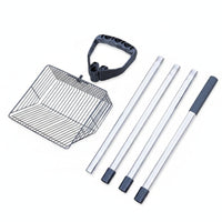 Chicken Manure Scooper with Long Handle Easy-to-Clean Chicken Coop Cleaner Ladle Ergonomic Sifting with Long Handle for Fowl Farmers