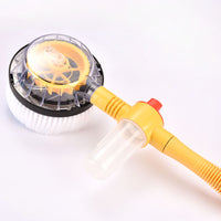 Chenille Automatic Rotating Car Wash Mop with Telescopic Handle and Water Flow Brush
