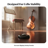 Cello Anti-Slip Pad Long-Lasting Anti-Slip Cello Mat Musical Instrument Accessory Lightweight Small Size for Cellists, Rehearsal