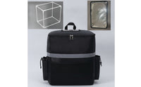 Food Delivery Backpack with Side Pockets Reflective Delivery Backpack with Frame Heavy-Duty for Couriers