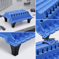 Engine Parts Organizer Time-Saving Engine Parts Tray Organizer Tray with Legs Long-Lasting Tool Heavy-Duty for Mechanics