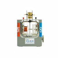 Hand Crank Motor Model Clear Demonstration Manual Electric Motor Model Sturdy Build Education Equipment for Teacher, Classroom
