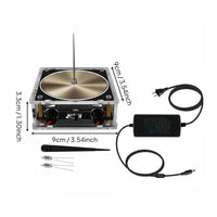 Double Mode Music Electromagnetic Coil Wireless Power Transfer Touchable Arc Music Box Bluetooth Arc Speaker for Hobbyists, Students, Teachers, Desktop, Classroom