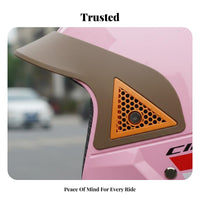Motorcycle Half Helmet 3C Certified for Use Face Windproof for Adults, Moped Motorcyclist S, Daily Commuting, Leisure Rides, Highway Cruising
