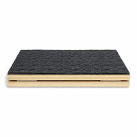 Dog Steps for Bed and Sofa with Wooden Stair Design, Pet for Small and Dachshunds, Low Angle Ramp for Indoor Use, Sturdy Support