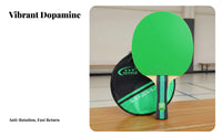 Racket Sport Pong Paddle Shielded Case Included Table Tennis Racket High Colored Table Tennis Paddle for Beginners, School, Training, Competition