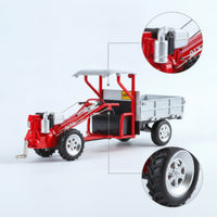 1/16 Vehicle Model with Trailer Collectible Alloy 1:16 Scale Vehicle Model for Kids