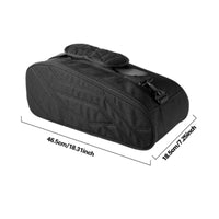 2 Pieces Soft Inner Soft Interior Lining Motorcycle Saddlebag Reinforced Padded Handle Bike Side Luggage Bag Sturdy Construction Luggage Pannier Easy to Clean for Road Travel