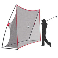 Golf Practice Net Outdoor Nylon Hitting Cage with Reinforced Netting