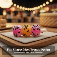 Novelty Food Duckbill Fastener Fun Design Food Shaped Hair Fastener Novelty Hairpin Cute Design Peeper-Catching for Girls