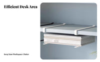 fastenon Laptop Holder multipurpose under-table Rack Sturdy Design for Students