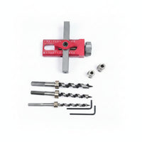 Aluminum Alloy Cabinet Door Installation Aligner Engraved Measurement Markings Home Improvement Tool Threaded Screw for DIY Woodworkers