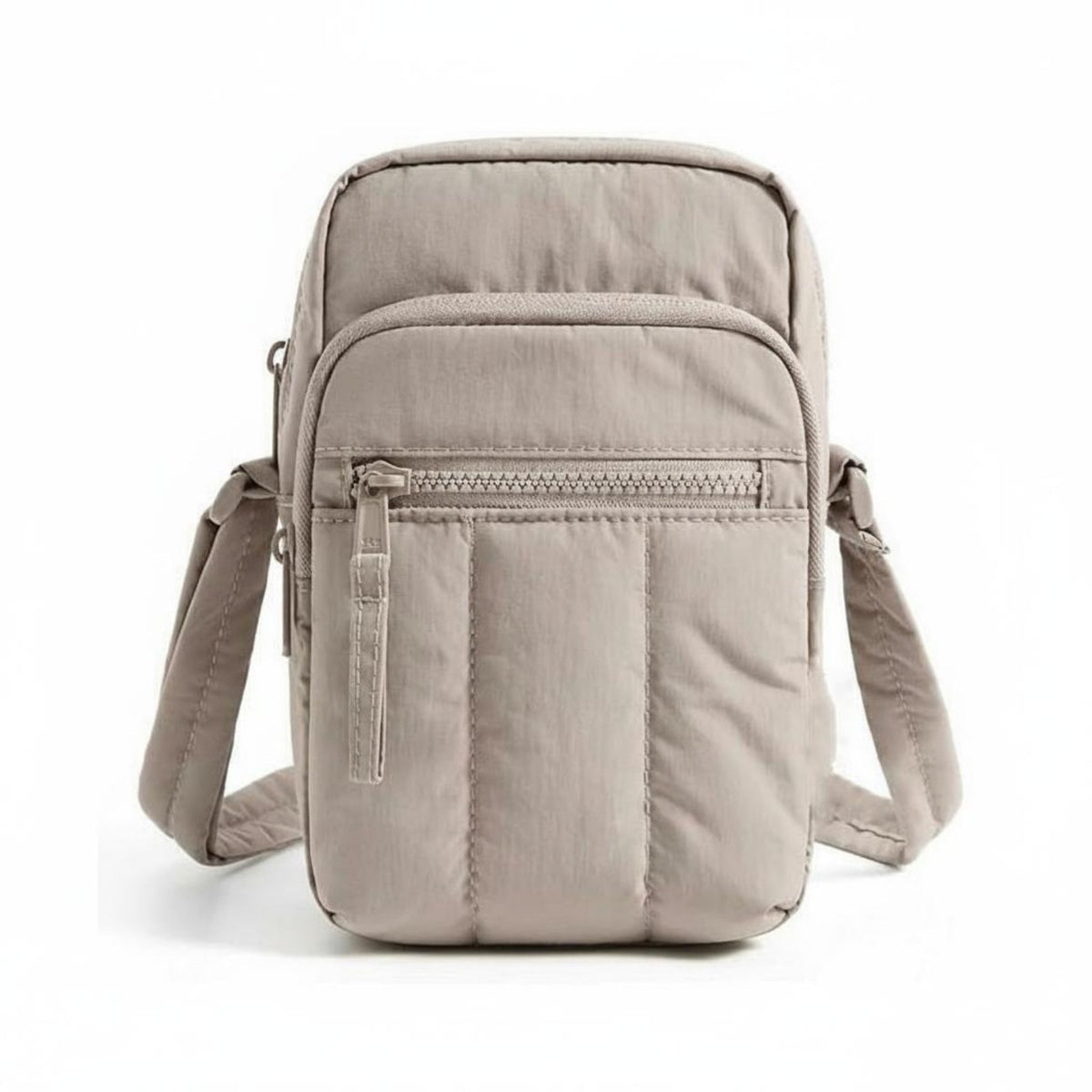 Adjustable Shoulder Strap Small Crossbody Bag Multi-Pocket Mini Travel Wallet Effortless-Glide Zipper Lightweight Nylon Pouch for Women, Shopping