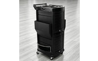 Lockable Salon Storage Effortless Cart to Move Salon Trolley Cart Space Saving Hair Stylist Trolley for Hairdressers, Barbershop