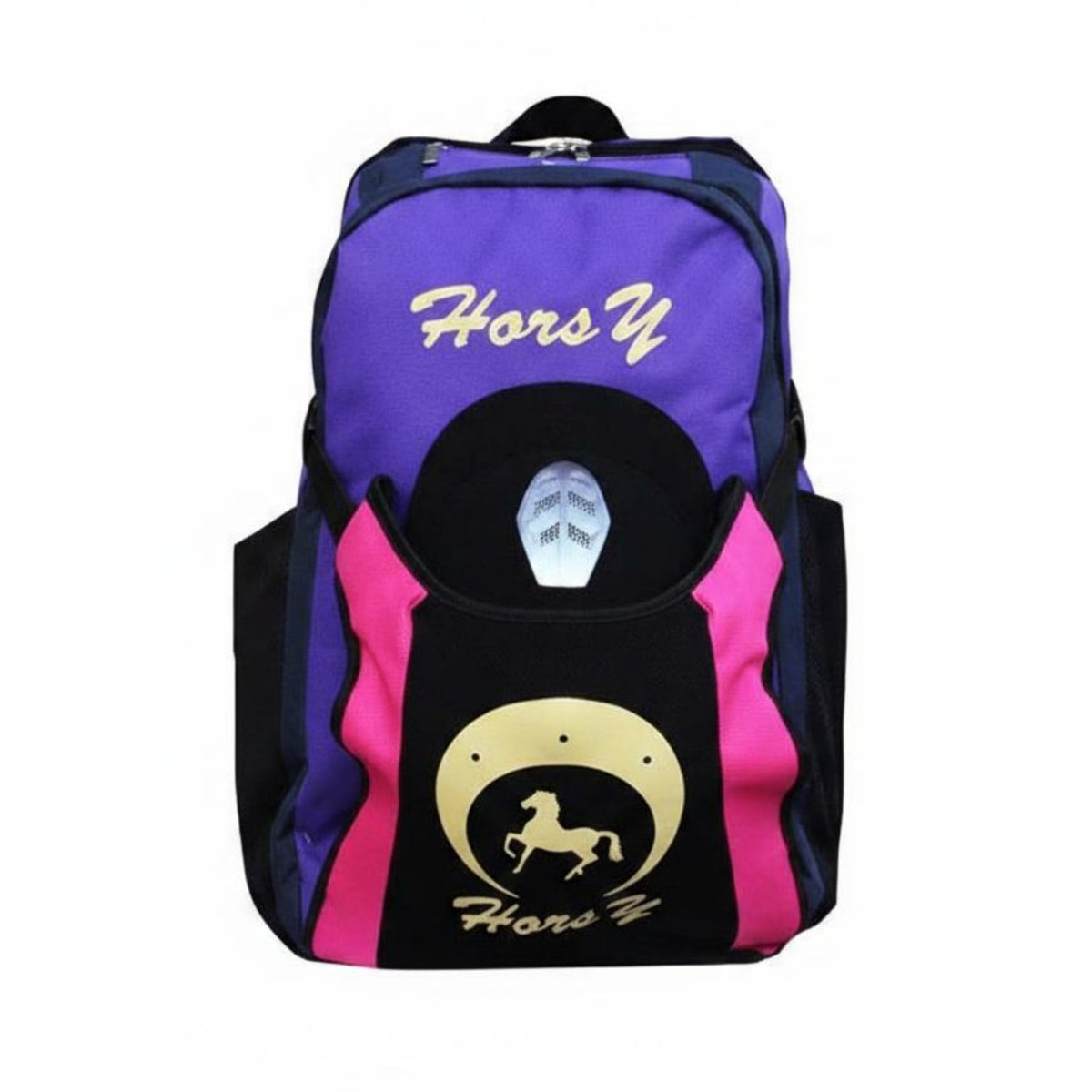 Equestrian Backpack Multi-Function Horse Helmet Backpack Made Horse Boots Bag