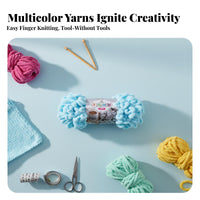 Hand Loop Yarn Beginner Friendly Loop Yarn Y Craft Supply for Crafters, Beginners, Handcrafting, Handicrafts, Living Room