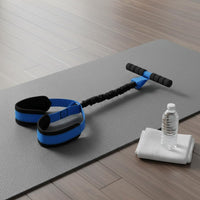 Multifunctional Pedal Resistance Band Multifunction Sit-up Pull Rope Full Body Workout Foot Pedal Puller Non-Slip for Beginners, Women, Home Gym, Travel