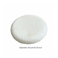 Removable and Washable Cover Japanese Design Meditation Cushion Slow Rebound Round Memory Foam Pouf Home Decor for Bay Window