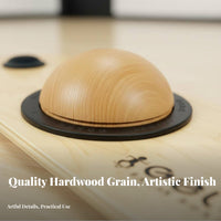 Balance Board Anti-Slip Surface Rotating Wobble Board Sturdy Construction 360 Degree Balance for Snowboarders, Office Workers, Home Gym