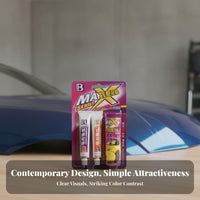 Car Scratch Remover Kit Removes Small Scratches Auto Body Scratch Gloss Enhancer Renews Gloss & Shine Vehicle Paint Repair Set for Drivers, Garage