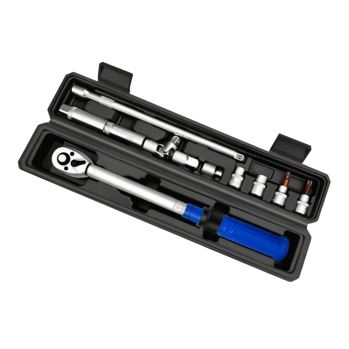 11 Pieces Force Wrench with Storage Case Quick-Release Force Wrench with Case Tool 3/8-Inch 10-60 N.m for Mechanics