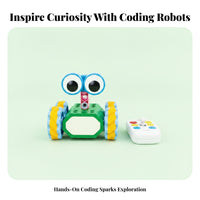 Brightly Colored Motorized Block Set Programmable STEM Robot Kit Educational Toy