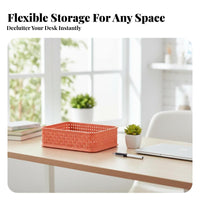 Hollow Desk holder adaptable Desktop Storage Minimalist Design for homeowners