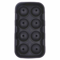 8-Cavity Silicone Ice Ball Mold for Cocktails and Beverages