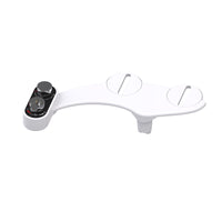 Non-Electric Bidet Toilet Seat Attachment with Dual Nozzles for Feminine Wash and Temperature Control