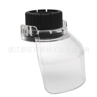Mini Electric Grinder Transparent Protective Cover for Jade Carving Machine Dust Splash Guard