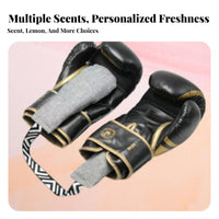 Boxing Glove Fresh Scent Glove Inserts Long Freshness Absorbent Material Odor Absorber for Kids, Fighting Sports Artists, Gym Bag, Locker