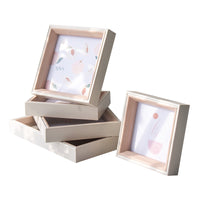 Nordic Style Square Photo Frame for Wall or Table Display