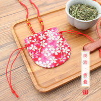 Embroidered Sachet Empty Bag for DIY Fragrance or Keepsakes, Portable Neck Hanging Lucky Pouch