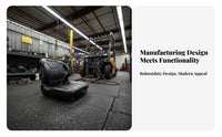Universal Forklift Seat Long-Lasting Forklift Seat Assembly Comfortable Design Adjustable Position for Farmers, Warehouses