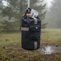 Drawstring Cinch Backpack for Outdoor Sports, Camping, and Travel - Lightweight & Waterproof Storage Bag