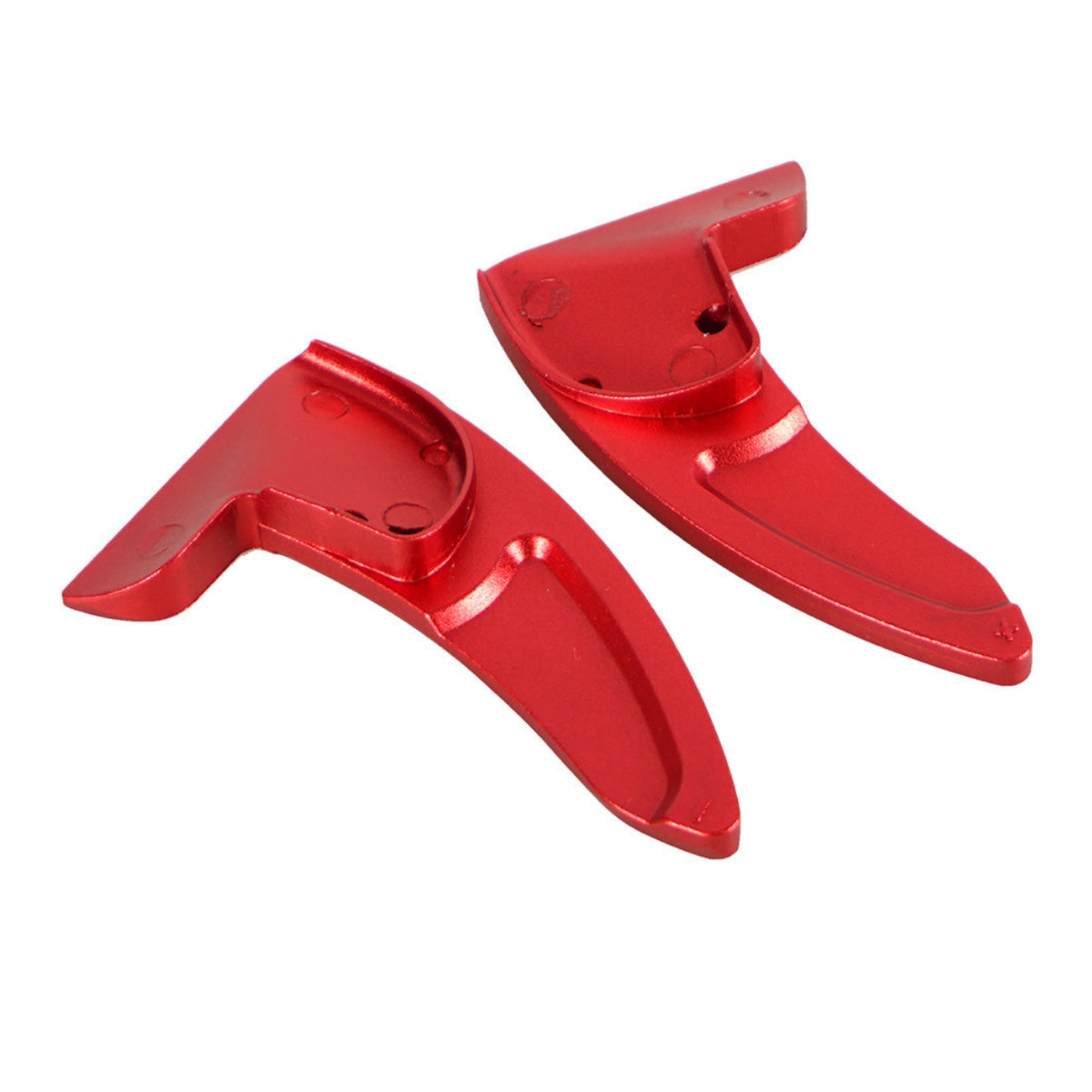 Aluminum Steering Wheel Gear Paddle Extension Curved Steering Wheel Paddle Shifter Extension Easy Installation Hardware Lightweight