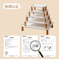 自动喂食器增高架家用宠物吃饭猫粮支架加高护颈喝水底座食盆托盘
