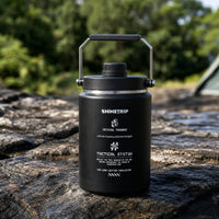 Insulated Ice Bucket with Lid Stainless Steel Ice Bucket with Handle Easy to Carry Stylish for Camping