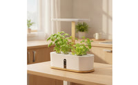 Hydroponic Planter with LED Grow Light Self-Watering Indoor Hydroponic Garden Indoor Garden with LED Grow Light Fresh Bright