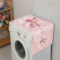 Cotton Linen Washing Machine Refrigerator Dust Cover with Nordic Pattern