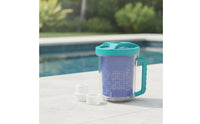 Transparent Inline Leaf Canister with Basket Large-Capacity Pool Cleaner Leaf Canister Heavy-Duty Universal for Swimming Pools
