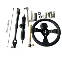 Adjustable Length Rack and Pinion Steering Set Heavy Duty Vehicle Components for Hobbyists
