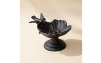 Cast Avian Feeder Garden Pedestal Bird Feeder Compact for Courtyard