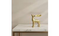 Deer Bottle Opener Decorative Deer Figurine with Bottle Opener Tabletop Bar Tool for Living Room