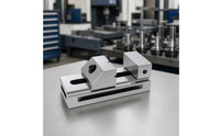 High Precision Vise with Rotating Base Hardened Toolmaker Vise Compact Vice Professional for Machinists, Hobbyists, Cnc Machining