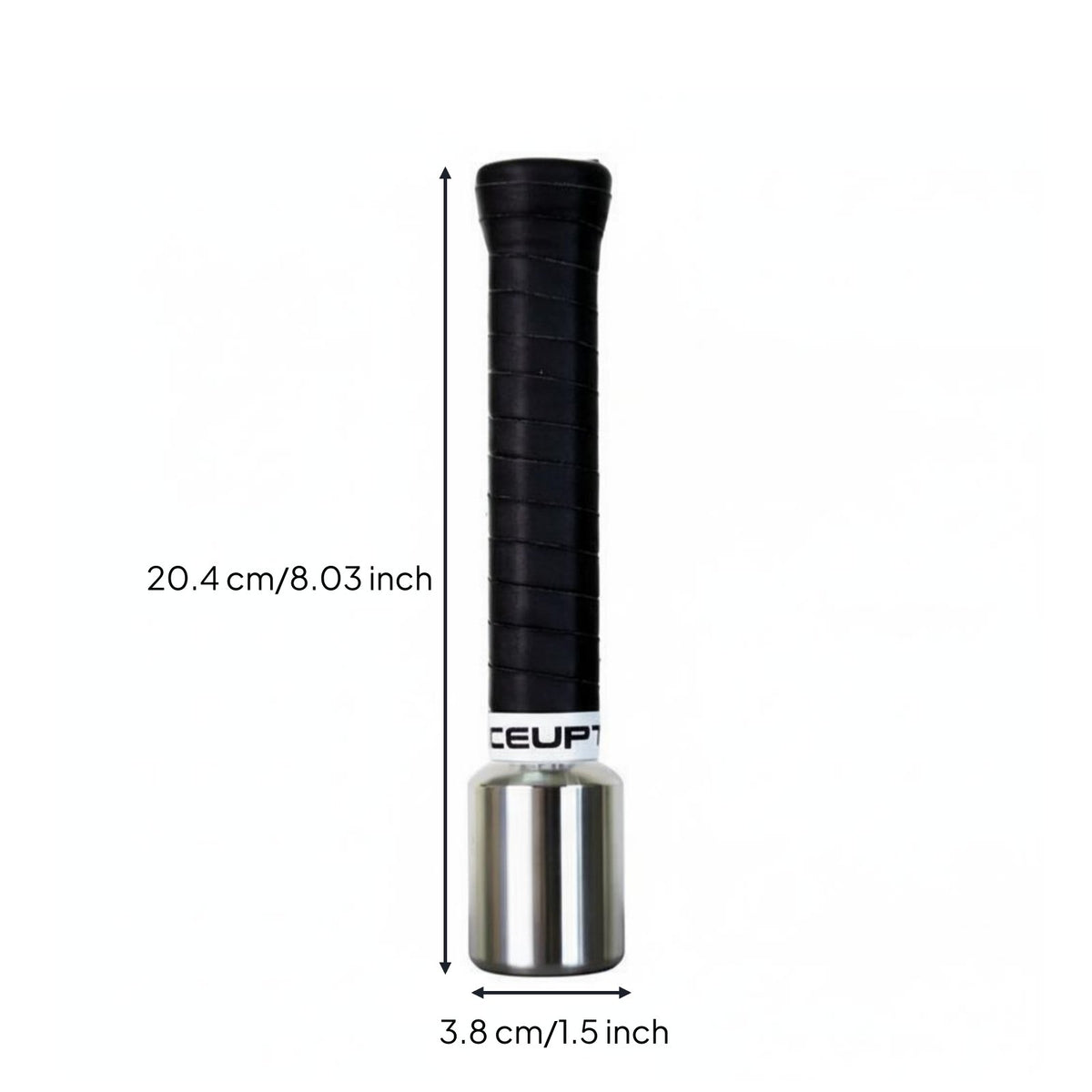 Improves Hitting Speed Badminton Power Coach Portable Design Badminton Swing Coach Stainless Steel Core for Young Players, Women, Home