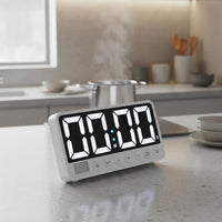 Multiple Ringtones LED Kitchen Timer Adjustable Volume Large Display Digital Timer Memory Function for Students, Teachers, Classroom, Office