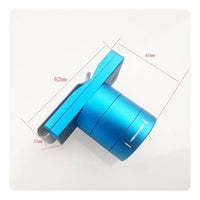Chalk Clip Set Lift-up Lid Pool Chalk Box Round Shape for Game Room